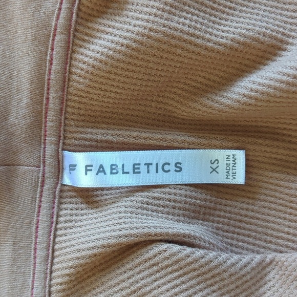Fabletics Zip-Up Waffle Hoodie XS - Picture 9 of 12